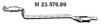 MERCE 1164904015 Middle Silencer